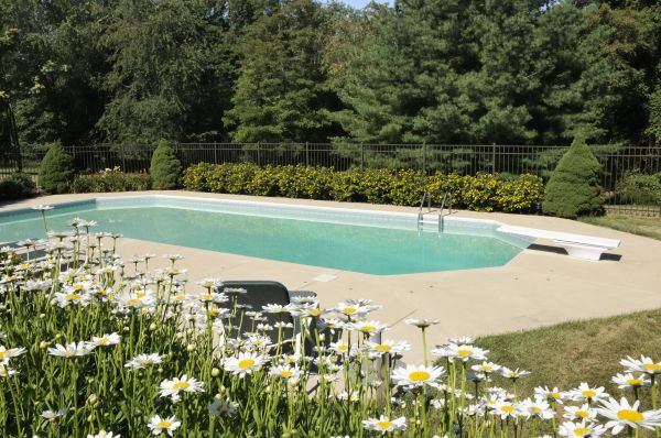 Pool Deck Leveling in Northville